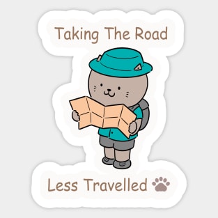 Travel | Animal | Trek | Hike | Explore | Adventure T-Shirt Sticker